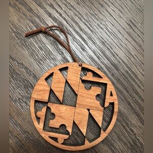 Wooden Puzzle Piece Ornament